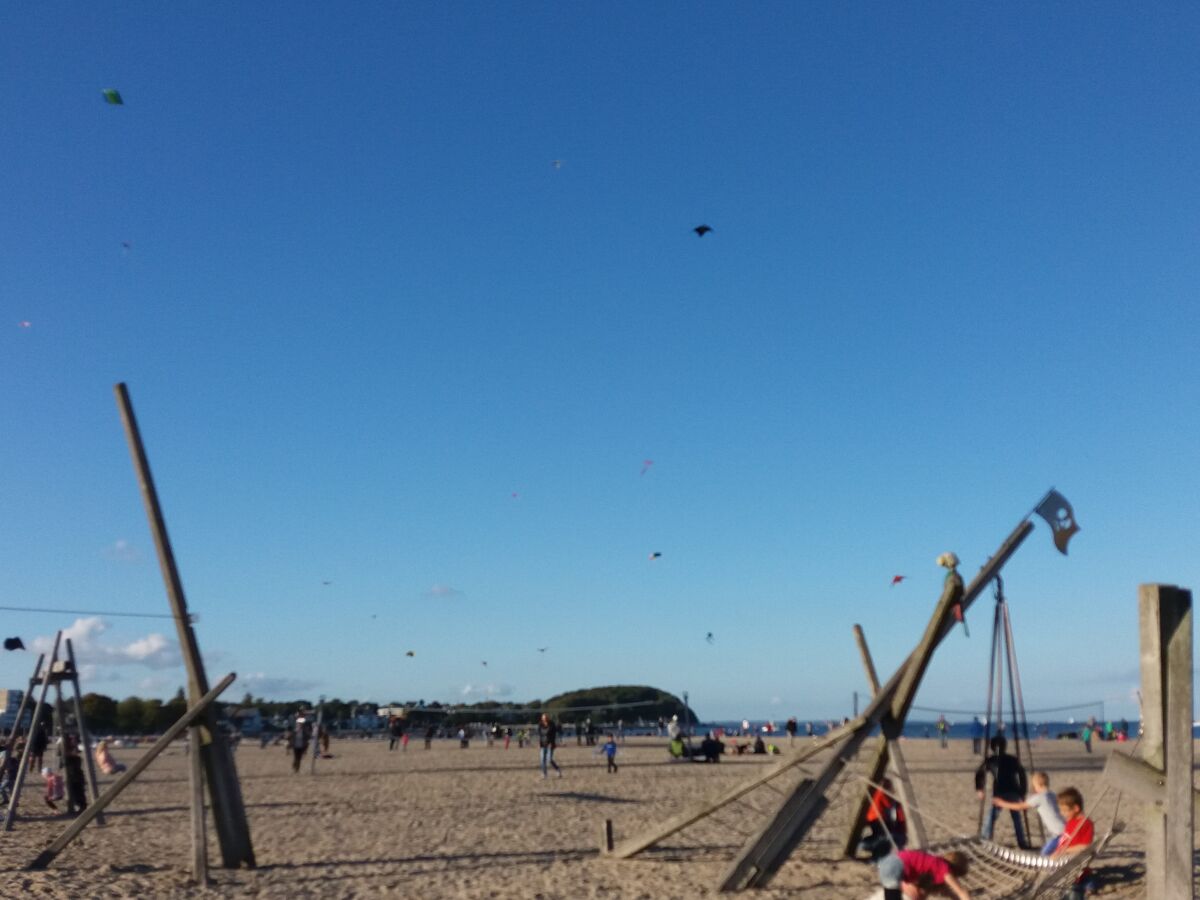 Spielplatz am Strand