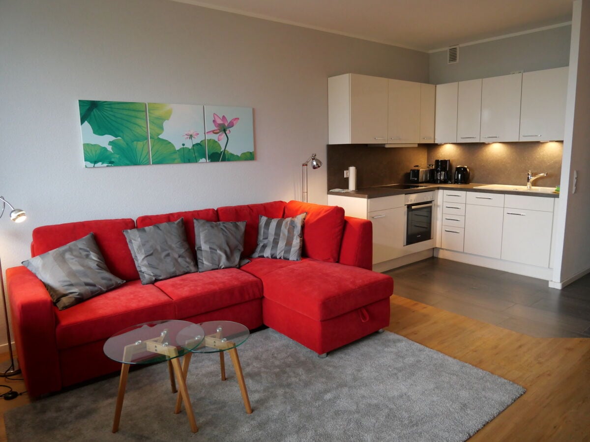 Wohnbereich mit offener Küche