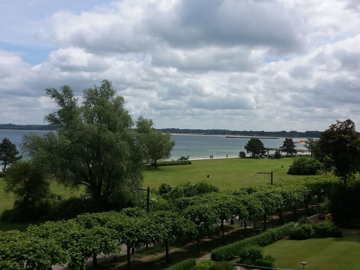 Grünstrand vor dem Haus