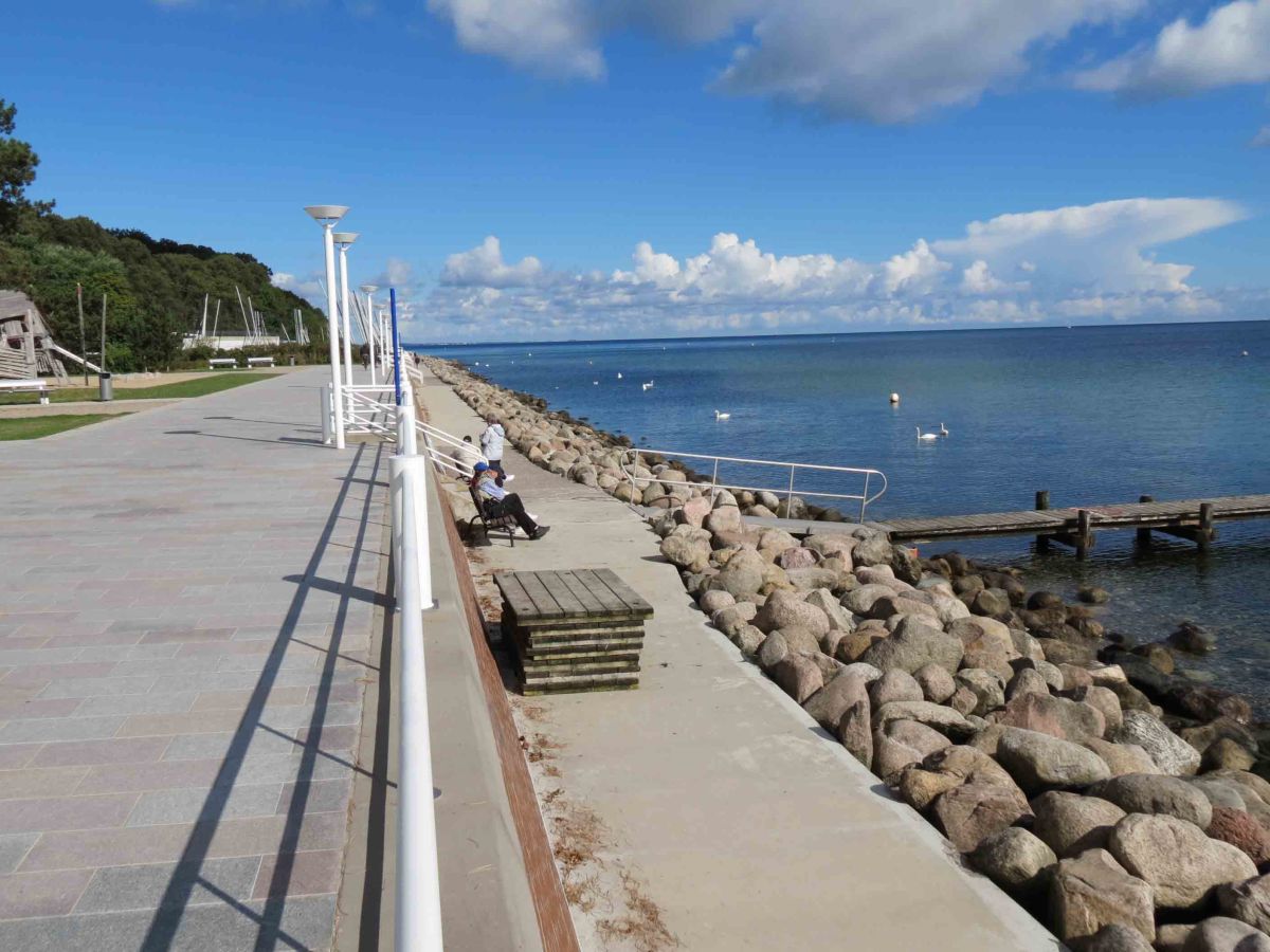 Promenade mit Badesteg