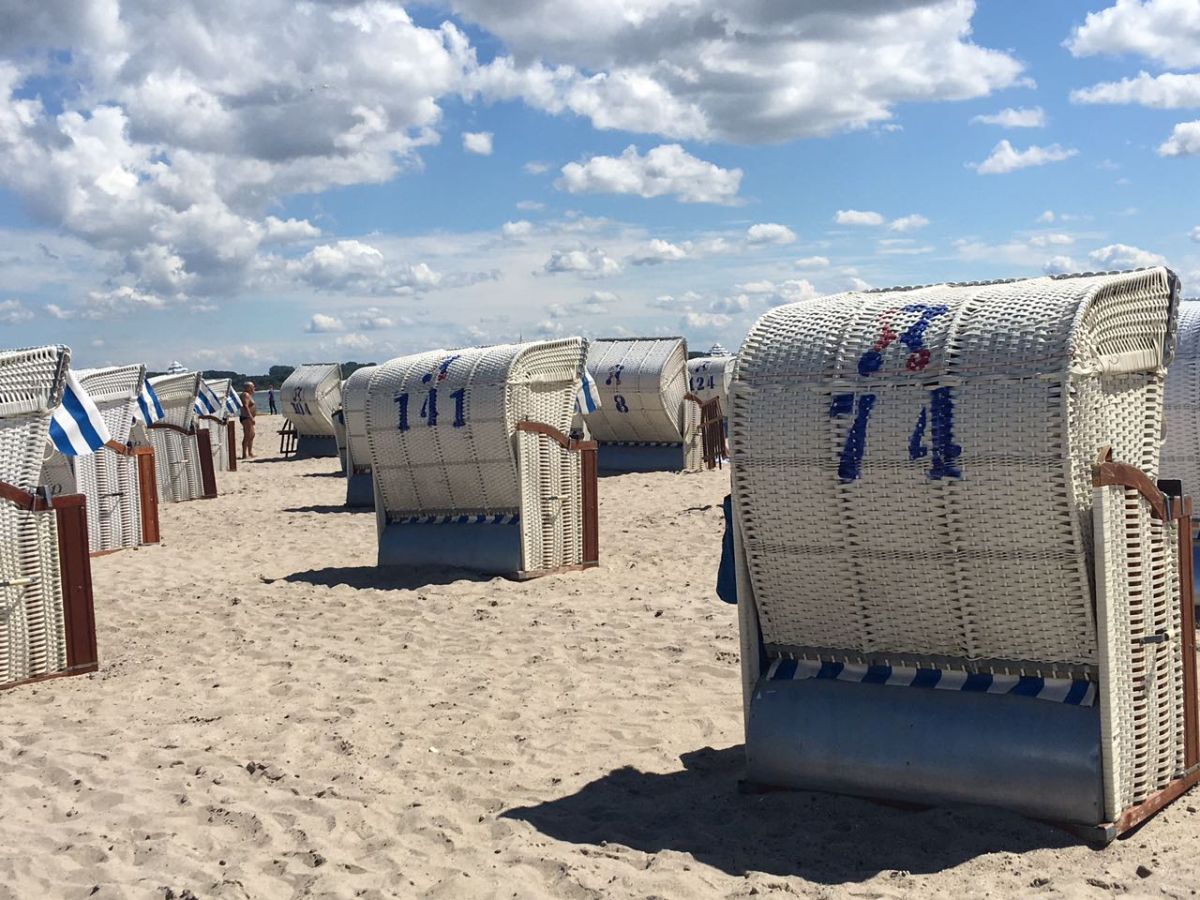 Urlaub am Strand oder Strandkorb